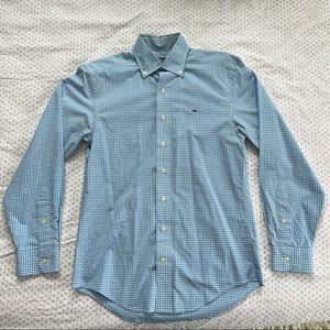 Vineyard Vines Mens Whale Button Down Shirt Size XS